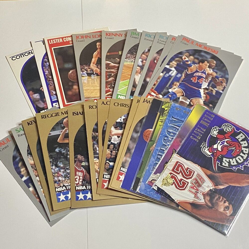 Vintage Mixed Basketball Card Lot Skybox NBA Hoops Fleer 26 Cards